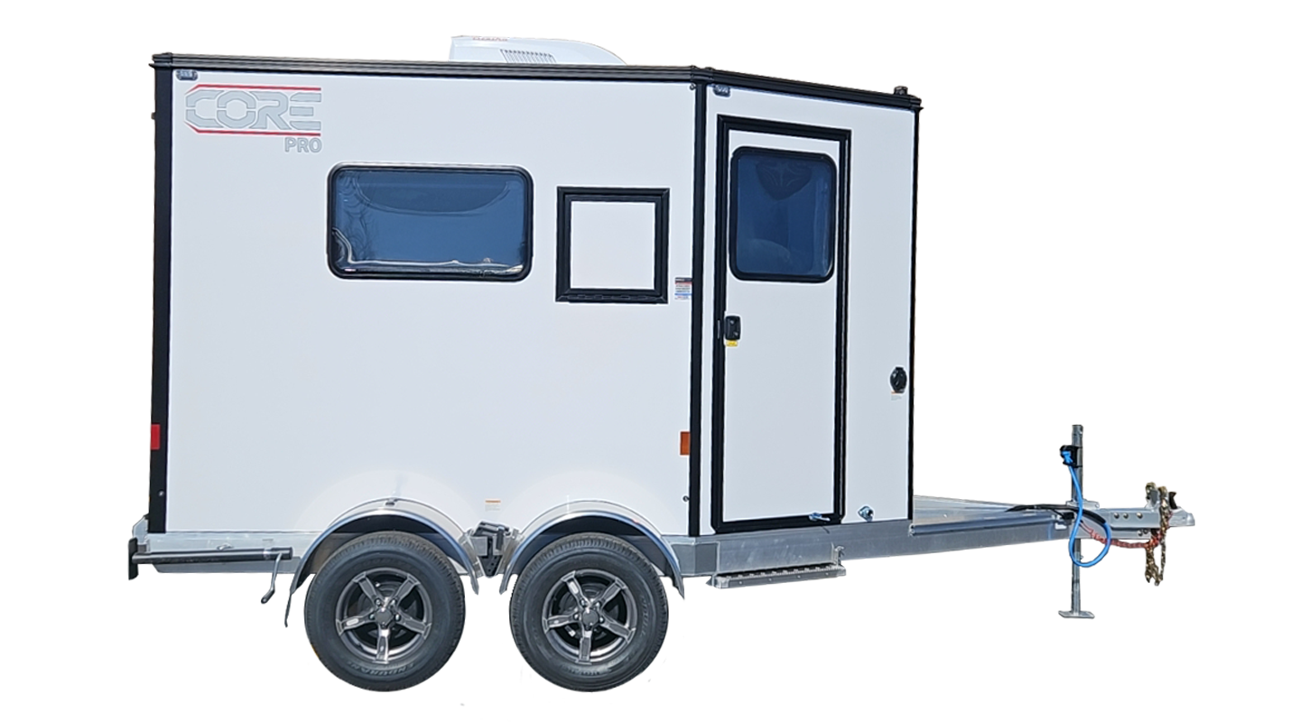 7011FT CORE PRO Model A compact and lightweight core pro fiber splicing trailer designed for efficient and reliable fiber splicing operations.